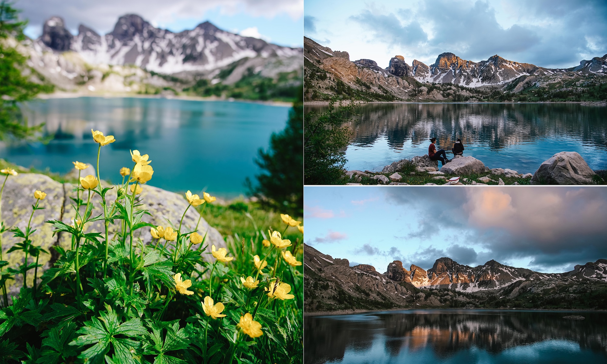 lac d'allos france montagne bivouac road trip