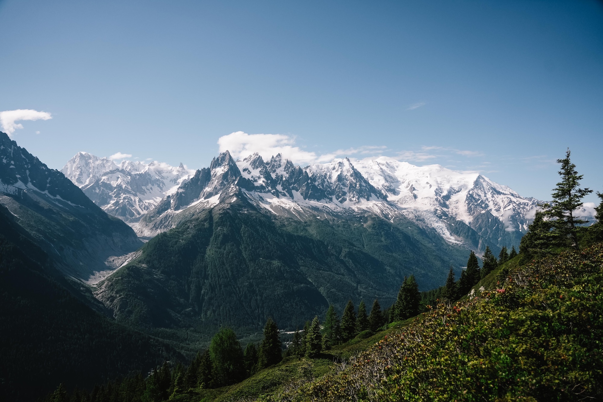 france montagne bivouac road trip lac blanc mont blanc