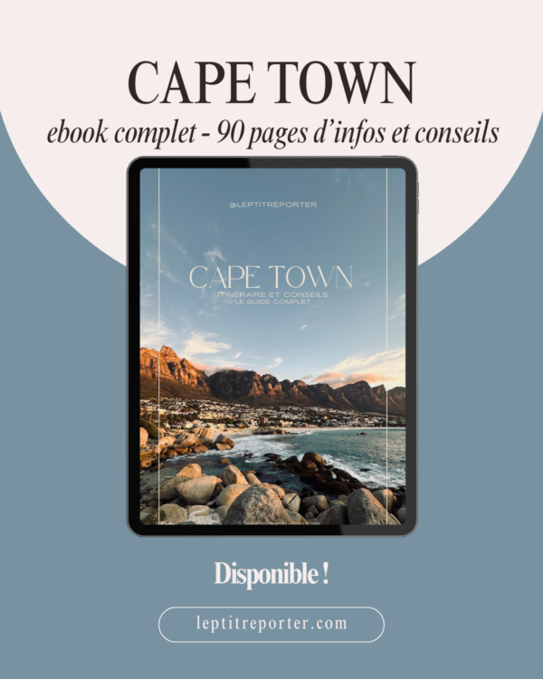 Ebook - Cape Town | Le Guide complet pour réussir son voyage